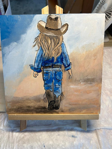 #P993 "Cute Little Cow Girl"