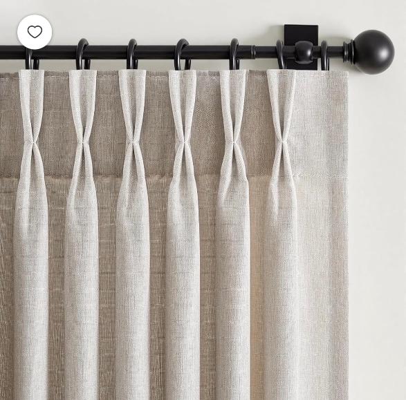 2 Finger Pleat Curtain - Make Your Own