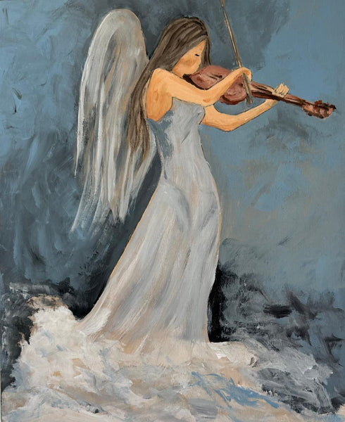 #A3   Angel with Violin