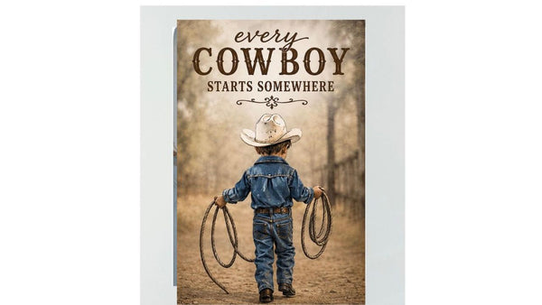 Matted Print - Every Cowboy (Healing Art)