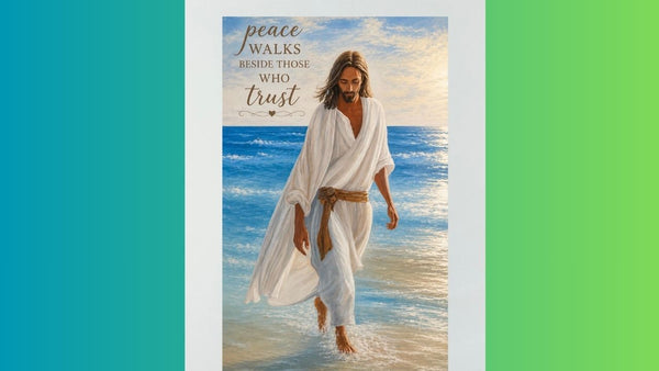 Matted Print - Jesus of Galilee (Healing Art)