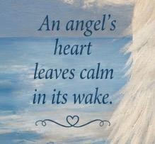 5' X 7" Framed Art - Angel at the Beach