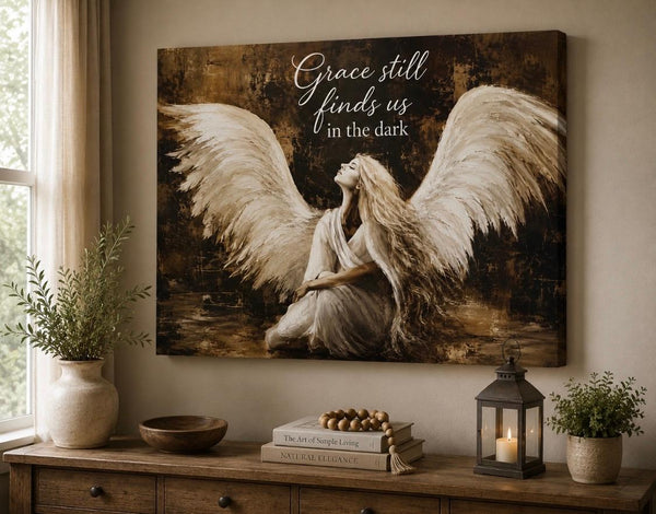 Canvas Print 11" X 14" - My Angel - (Healing Art)