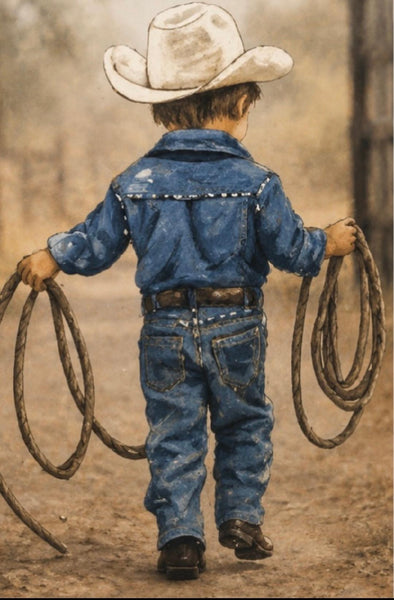 Matted Print - Every Cowboy (Healing Art)