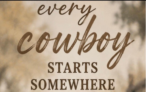 Matted Print - Every Cowboy (Healing Art)