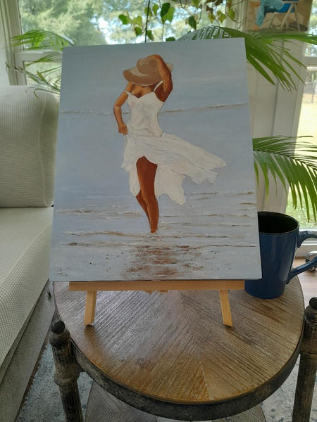 #Art905  Girl in the White Sundress