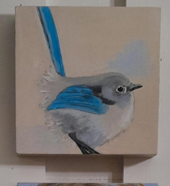 #Art918  Blue & Grey Bird