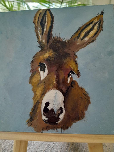 #Art900  "Hey, it's me" Donkey