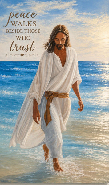 Canvas Print 24" X 40" - Jesus of Galilee -  (Healing Art)