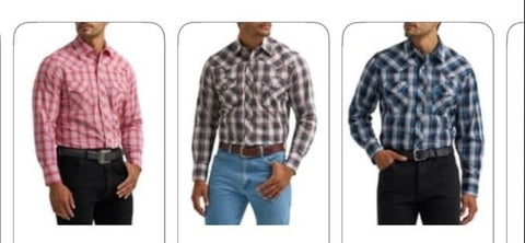 Mens' Wrangler Shirts