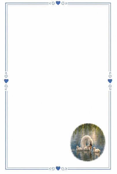 Designer Stationery - Mother Swan