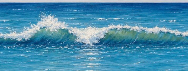 Canvas Print 11" X 14" - Ocean Art  (Healing Art)