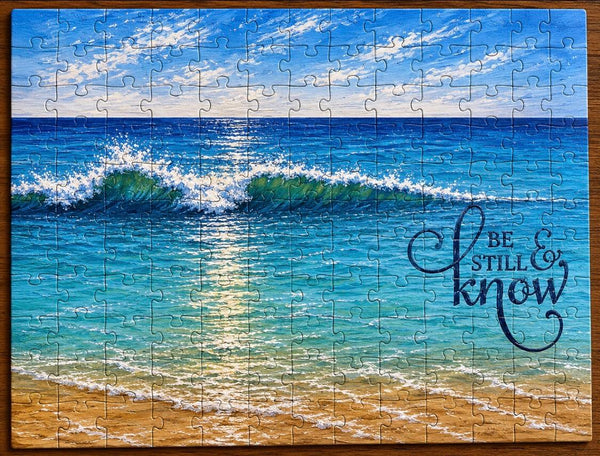 OCEAN-Be Still & Know - 500 Piece Designer Puzzle