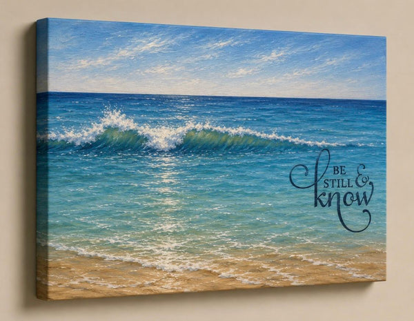 Canvas Print 11" X 14" - Ocean Art  (Healing Art)