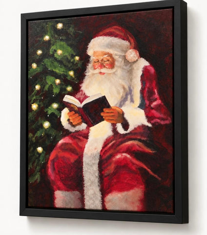 Santa Framed Print 16" X 20"