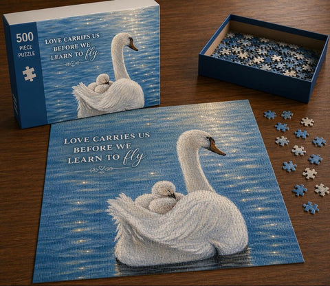 Designer Puzzle  (500 Piece) - Swan