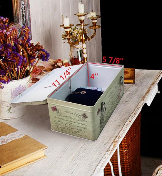 Beautiful Tin For Keeping Your "Stolen Moments" Letters