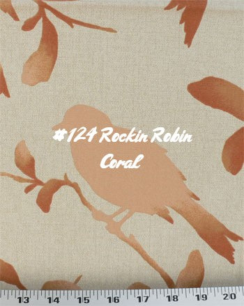 Roman Shade Bird with Burlap Banding #3P118