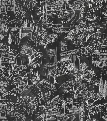 Black Toile  #3004