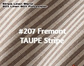$184.00 Farmhouse Stripes Romans #4P120