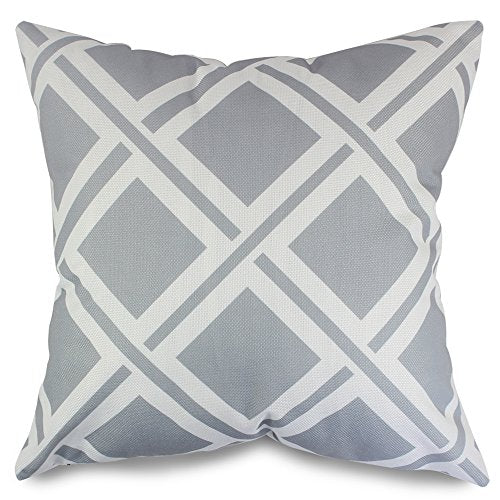 popeven Grey Geometric Pattern Pillow Covers Decorative Sets of 4 Sofa Pillow Case for Living Room Throw Pillows Sets for Couch