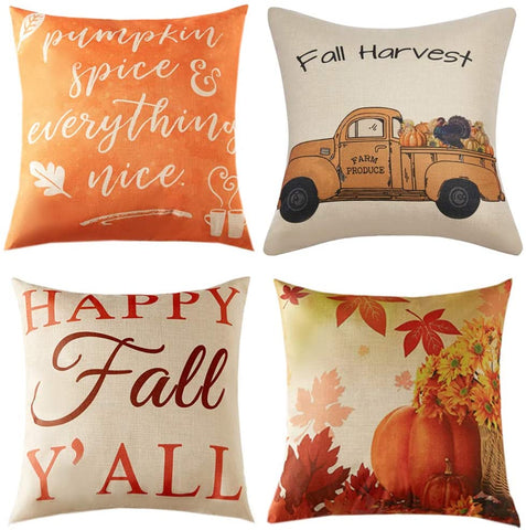 TP548 Fall / Thanksgiving Throw Pillows