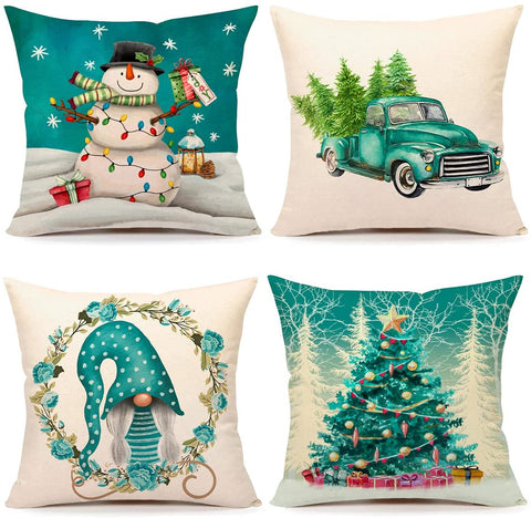 P569 Christmas Throw Pillows