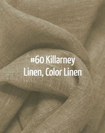 Roman Shade #076  (Light & Airy Linen Relaxed,  LINED