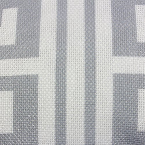 popeven Grey Geometric Pattern Pillow Covers Decorative Sets of 4 Sofa Pillow Case for Living Room Throw Pillows Sets for Couch