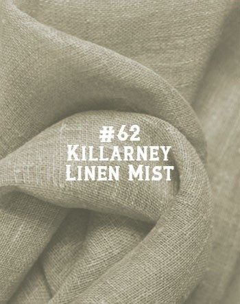 Roman Shade #076  (Light & Airy Linen Relaxed,  LINED