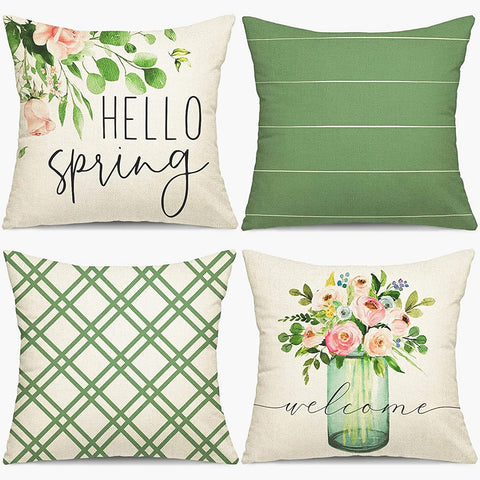 TP519  Spring Throw Pillows Group