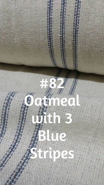 $158.00 Roman Shade French "Grain Sack" Unlined #5P096