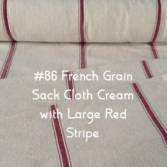 $158.00 Roman Shade French "Grain Sack" Unlined #4P096
