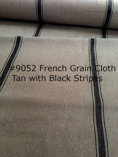$158.00 Roman Shade French "Grain Sack" Unlined #5P096