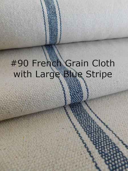 $158.00 Roman Shade French "Grain Sack" Relaxed Unlined #3P097