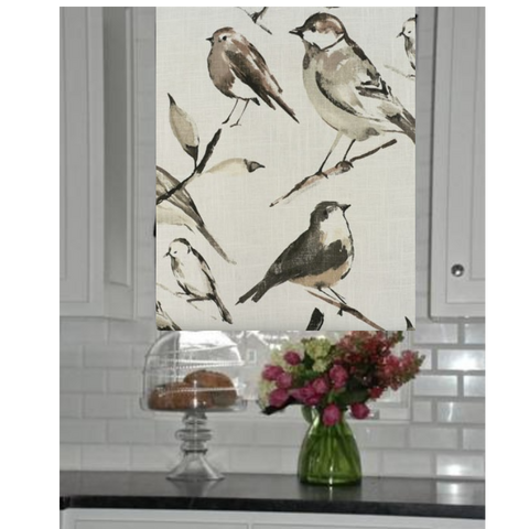 $184.00 Roman Shade Birdwatcher #5P068