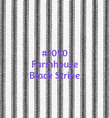 KIT #120 Roman Shade  (Farmhouse Stripes) - Make Your Own & See What You Save