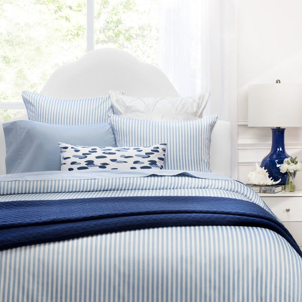 #FB1 French Blue STRIPED DUVET Cover Only