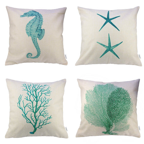 TP8 Sea Throw Pillows Group