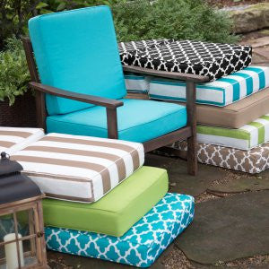 #Sun9111 Outdoor Cushions Recovered 27" X 27" X 5"