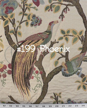 Roman Shade #178   (Phoenix Embroidered)