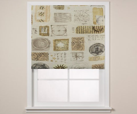 $184.00 Roman Shade Zodiac #5P073