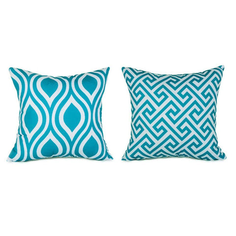 TP102 Turquoise Throw Pillows Group