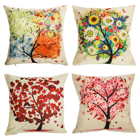 TP45 Trees Throw Pillows Group